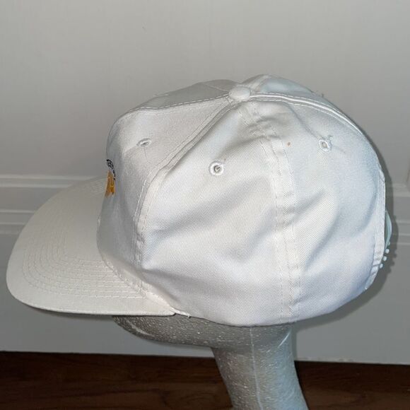 Vtg “Crosstie Arts Festival” white trucker hat - Picture 5 of 7